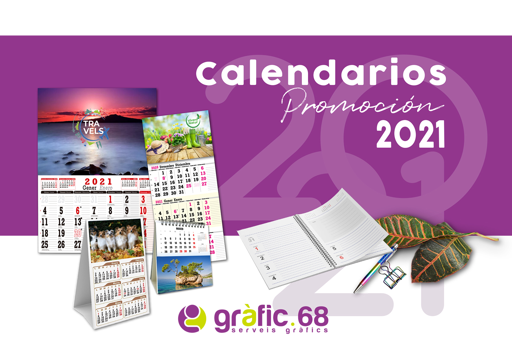 Promoción Calendarios 2021